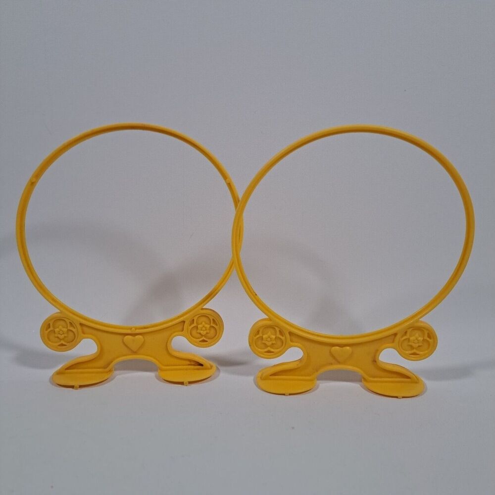 Vintage G1 My Little Pony Dream Castle Yellow Trick Hoops Replacement Pieces